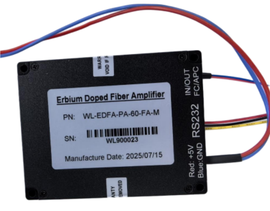 C/L波段前置掺铒光纤放大器（PA），微弱光信号放大，高增益低噪声